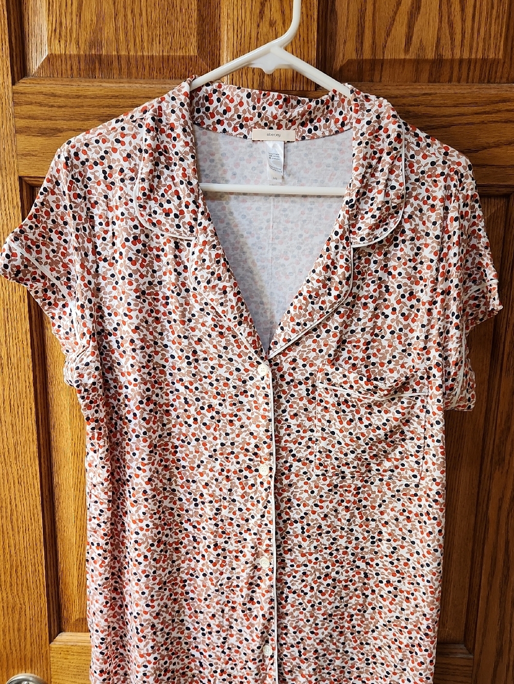 Eberjey Sleep Chic Short-Sleeve Pajama Set